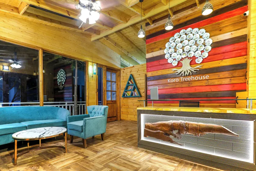 Koro Treehouse Resort Luxury Jacuzzi Cottages and Jacuzzi Villas - Reception