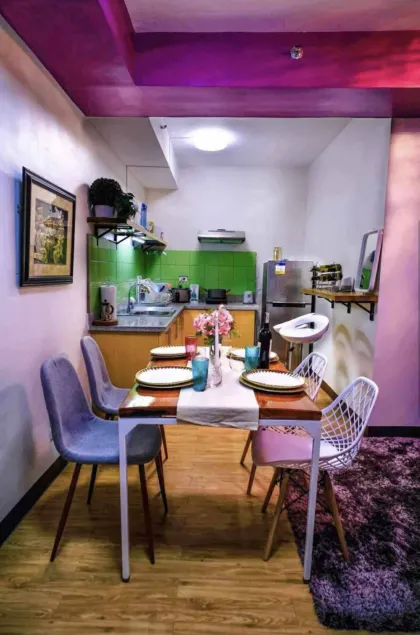 Romantic Purple 1-Bedroom 5-8 pax in CDO - Image 1