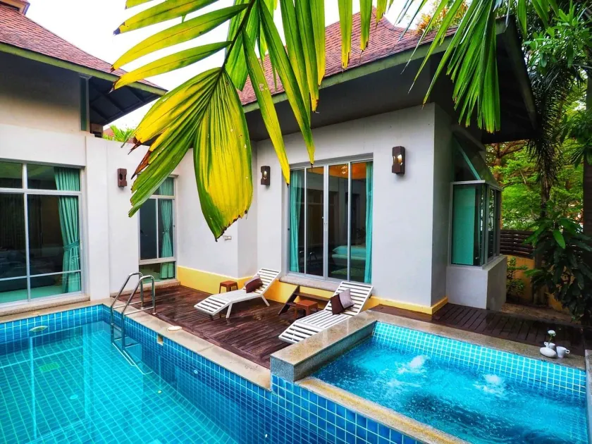 AnB pool villa (Red) with 2BR close to Jomtien beach - Image 1