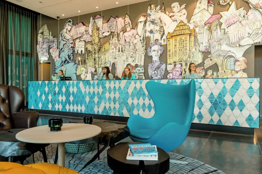 Motel One München-Messe - Receção