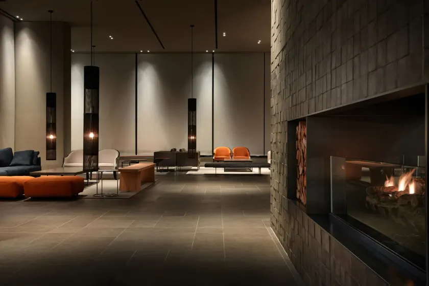 Shilla Stay Cheonan Asan - Samsung Display City - Interior entrance