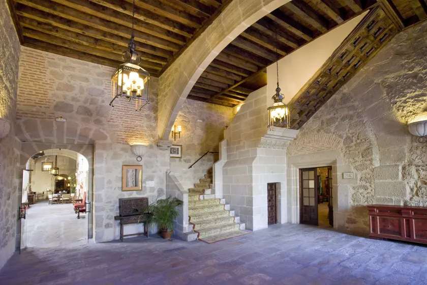 Parador de Plasencia - Entrée intérieure