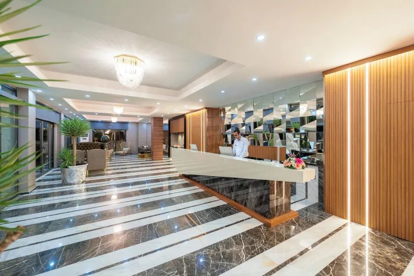 Olympos Health Peak Luxury Resort-Halal All Inclusive - Rezeption