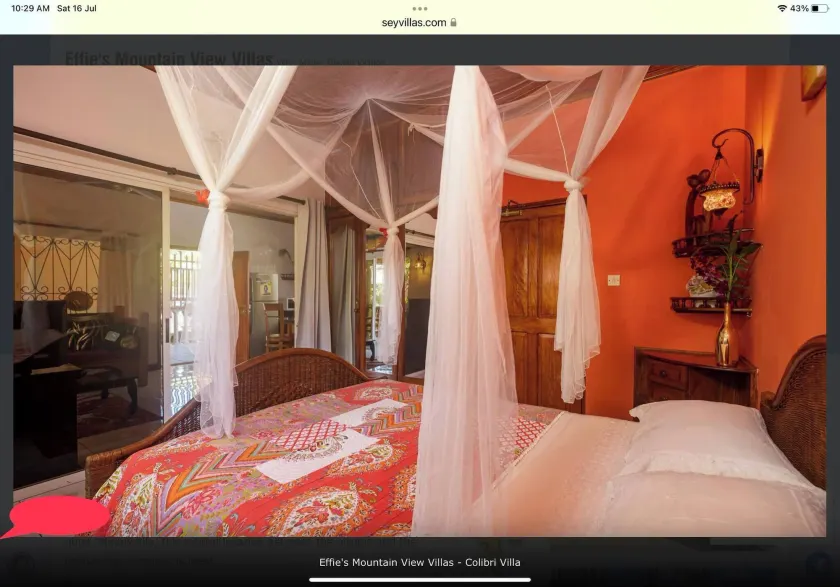 Effi Mountain View Colibri Villa - Chambre