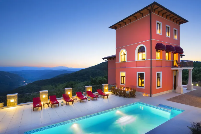 Palazzo Angelica Hilltop Luxury Villa with Pool, Spa & Views - Image 1