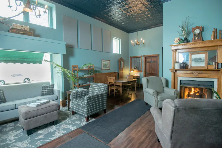 Inn at Cedar Crossing - Coin salon dans le hall