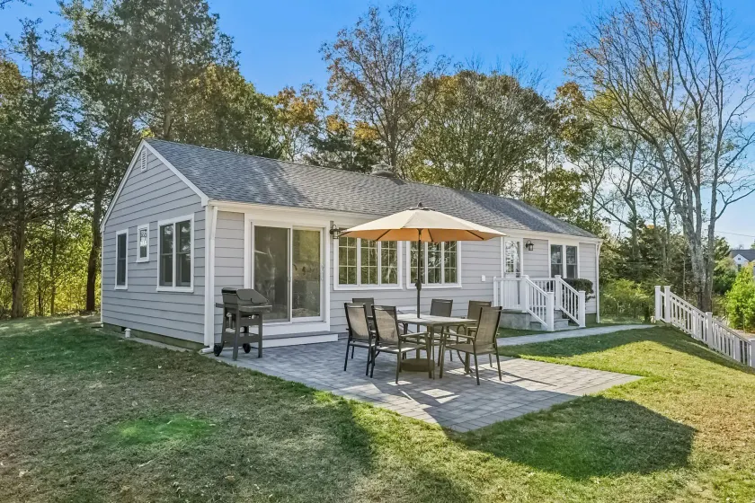 Steps to Beach + Sunset Views! East Marion Home - Image 1