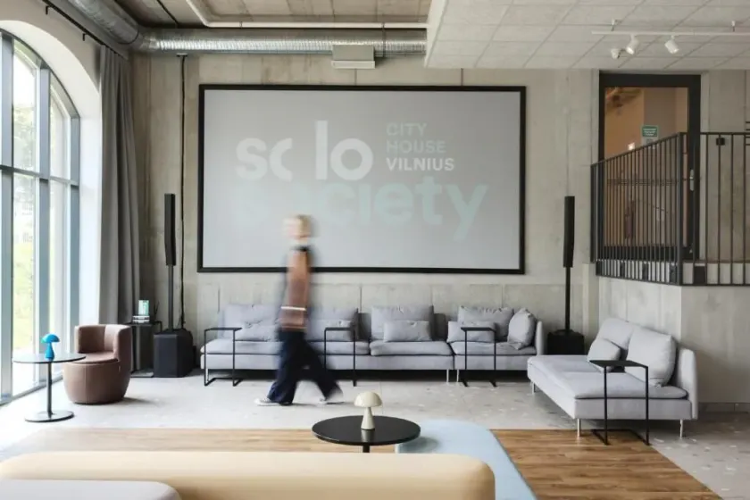 Solo Society Hybrid Hotel Vilnius - Lobby