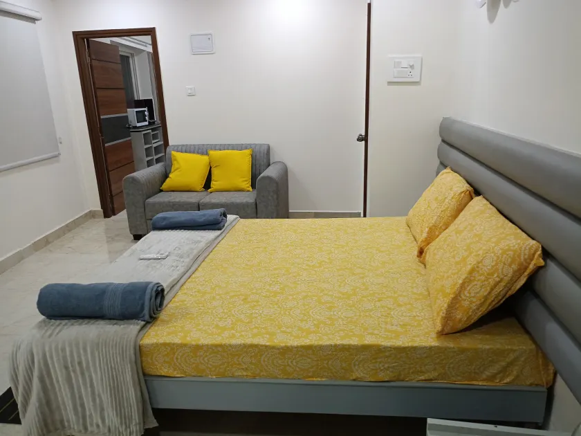 Yendluri's -Studio Flat 1BHK -Kondapur, Gachibowli - Chambre