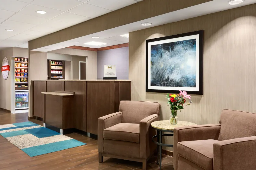 Hampton Inn Philadelphia Mt. Laurel - Sitzecke in der Lobby