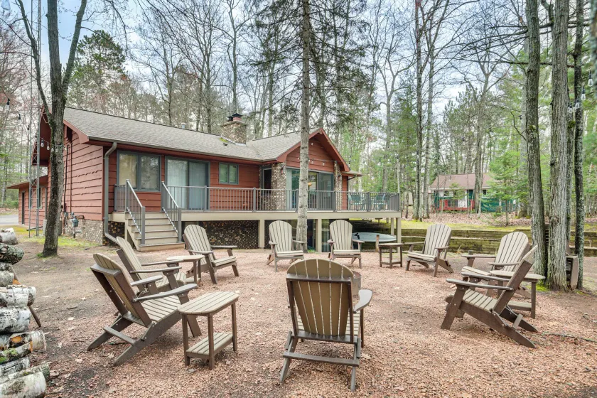 Waterfront Eagle River Lake Home w/ Boat Dock - Image 1