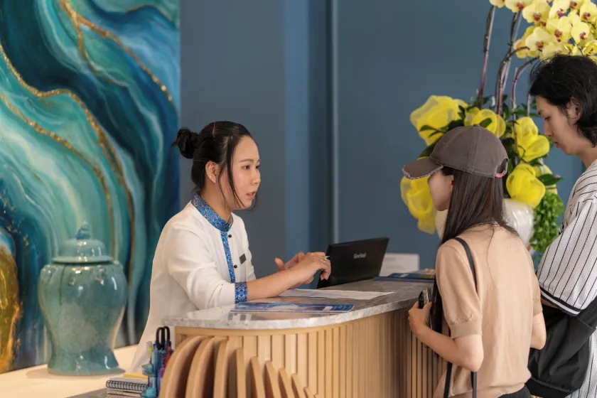 Solaro Hotel & Spa Phu Quoc - Sunset Town Seaview & Fireworks - Rezeption