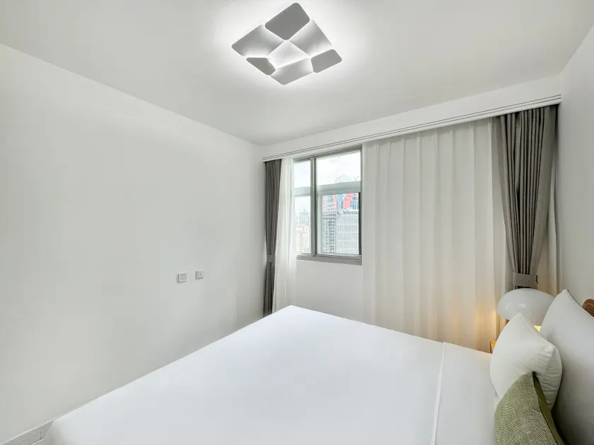 Tyms 2BR Serviced Apartment Huijin Plaza - Chambre