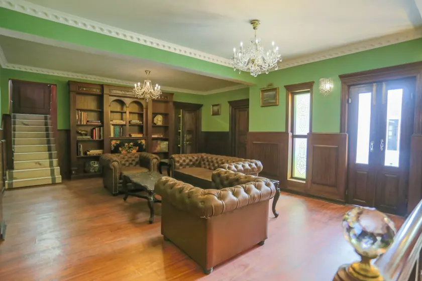 Baber Mahal Vilas - The Heritage Hotel - Zona de estar del vestíbulo