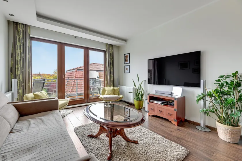 Parkur Apartament z tarasem i parkingiem by Lion Apartments - Image 1