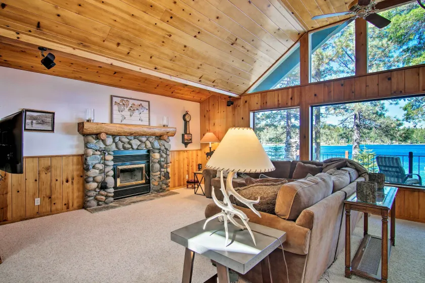 Dock Access & Hot Tub: Waterfront Meeks Bay Home - Image 1