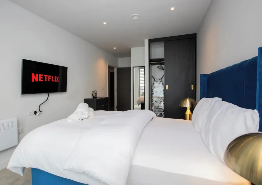 Luxury City Condo-Terrace - Gym - Parking - Central Manchester - Image 1