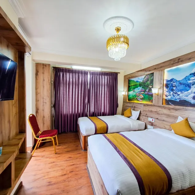 Prem Durbar & Nagarkot Zipline Resort - Værelse