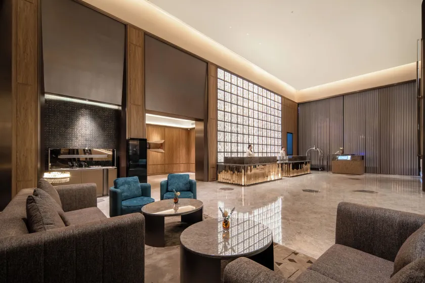 Orange Crystal Hotel Weihai High-speed Railway Station Hanlefang - Reception