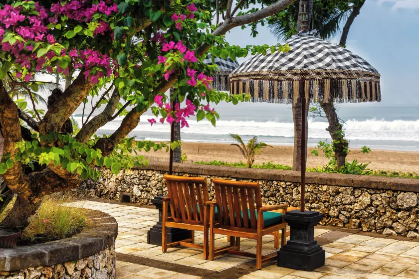 The Oberoi Beach Resort, Bali - Lobby sitting area