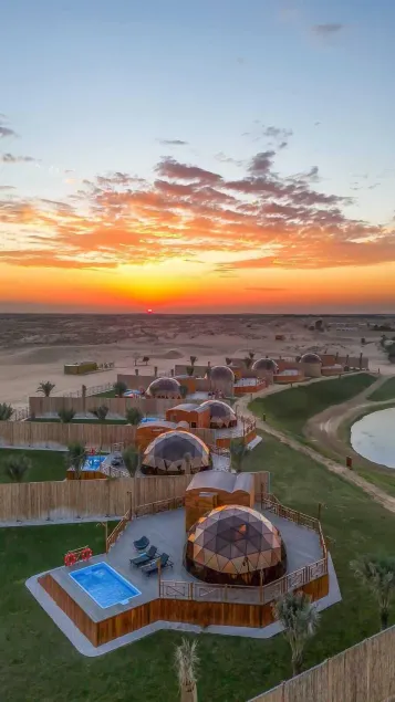 Al Marmoom Dome Luxury Desert Experiential Stay - Image 1