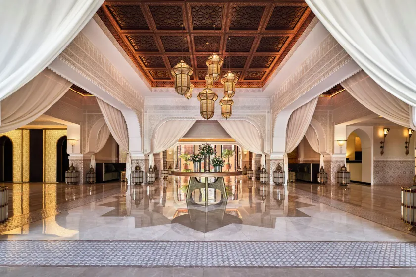 Hôtel & Ryads Barrière Le Naoura - Inngangsparti