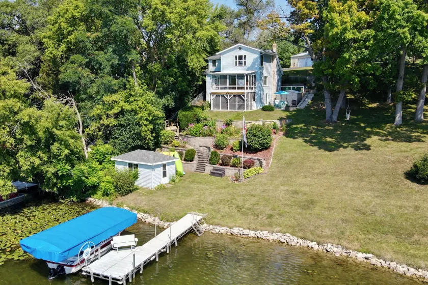 'pleasant Point Lake House' Dock & Fire Pit! - Image 1
