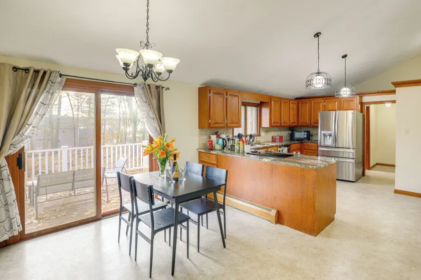 Peek-a-boo Lake Views & Yard: Windham Home - Interior