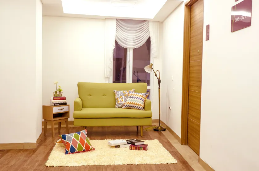 Heef Hotel Pasar Baru - Lobby sitting area