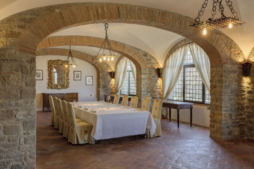 Castello di Montemasso B&B - Entrée intérieure