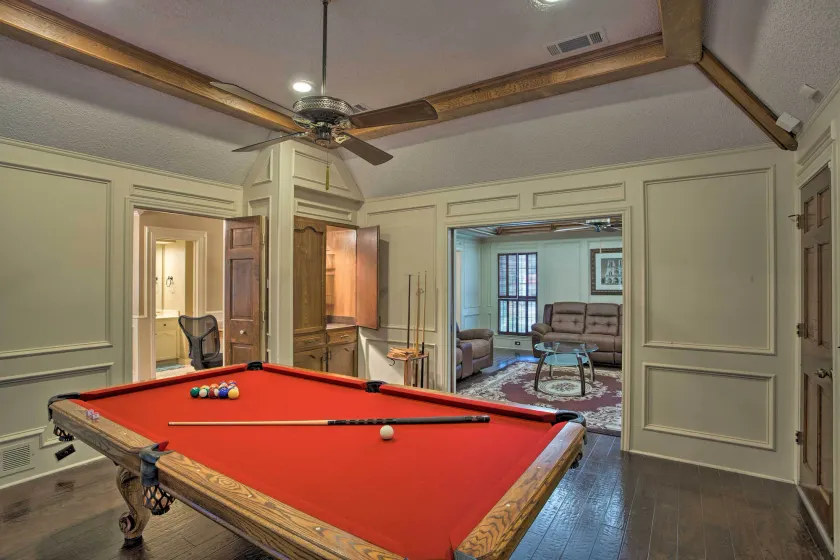 Unwind Fireside & Play Pool! Idyllic McKinney Home - Image 1