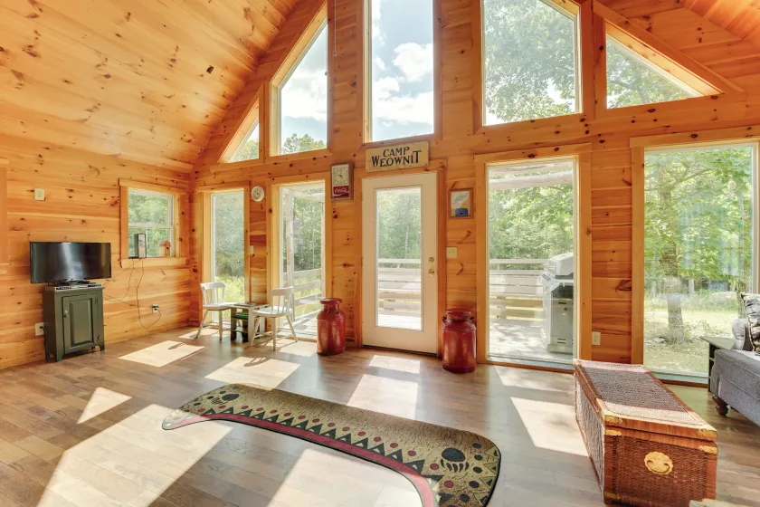 Fish + Hike: Wooded Home w/ Deck in Dexter - Image 1