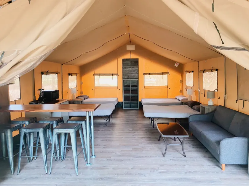 Sons Rio Cibolo Safari Cabin 1 - Coin séjour