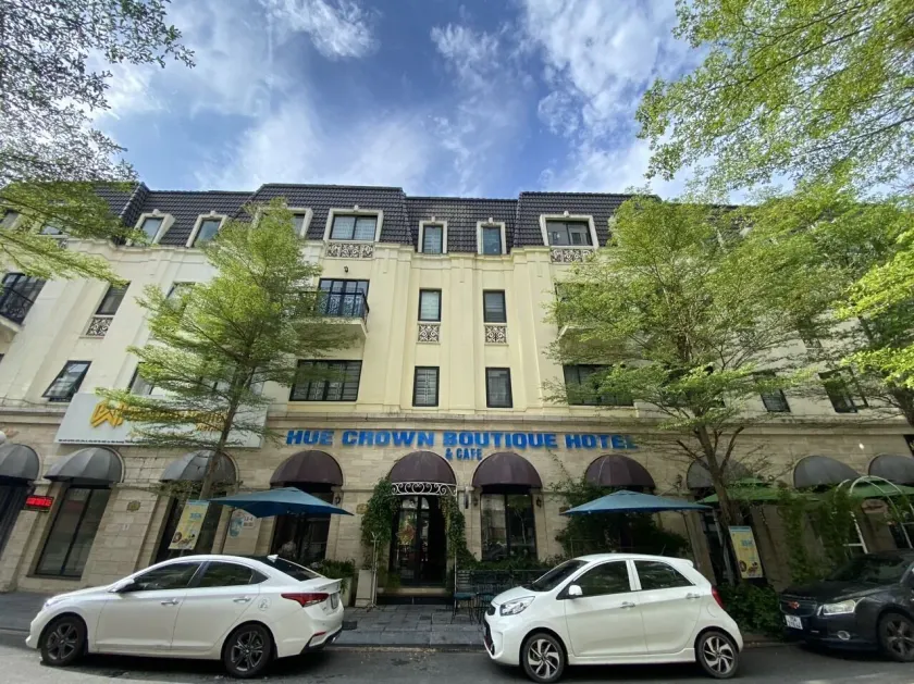 Hue Crown Boutique best hotel - Reception