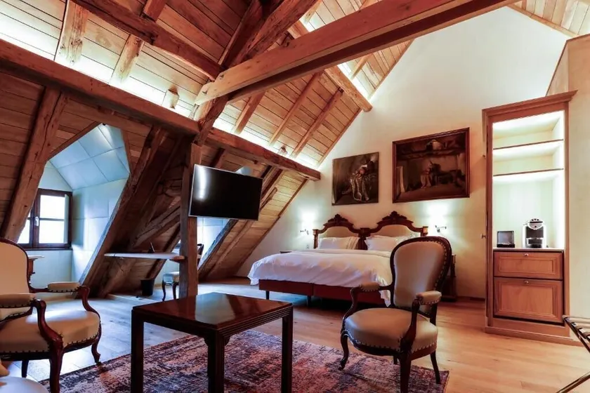 Auberge Saint Walfrid Hôtel Restaurant & Spa - Værelse