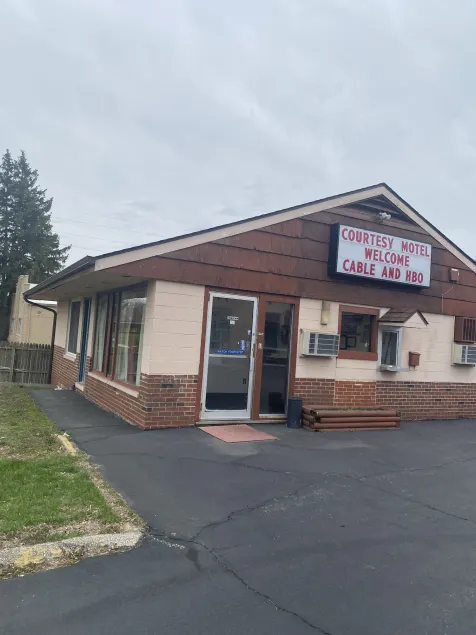 Courtesy Motel - Boendets fasad