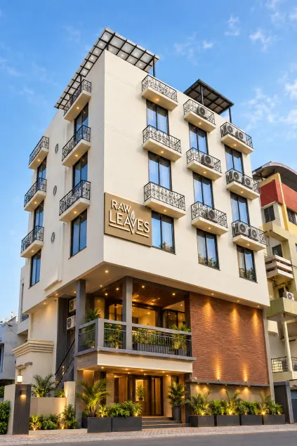 Hotel Raw Leaves Premium Family & Business Hotel Near Rajkot Railway Station - Image 1