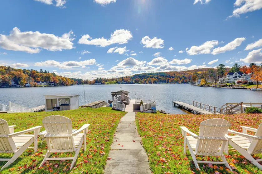 Scenic Waterfront Home w/ Dock on Lake Winola! - Image 1
