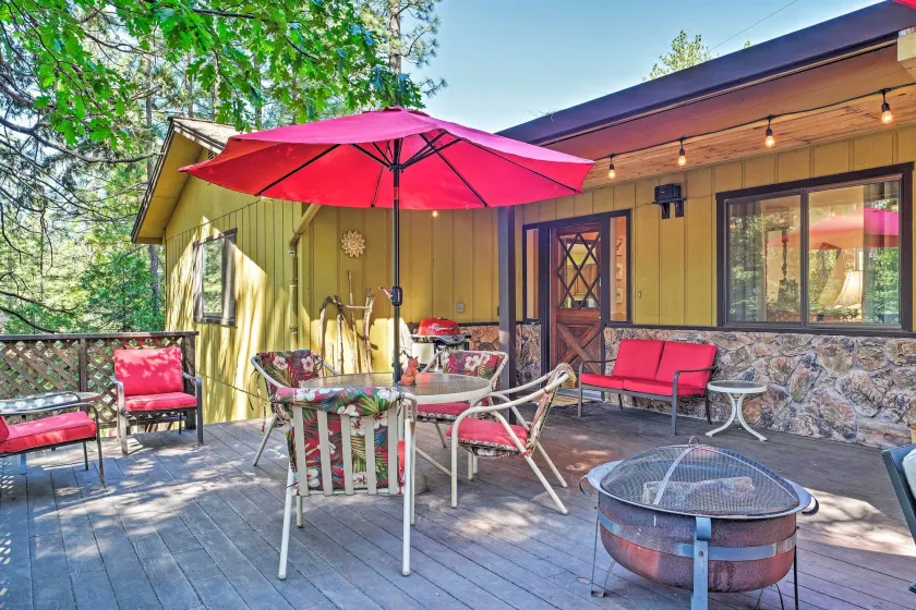 Home w/ Serene Deck in Twain Harte! - Image 1
