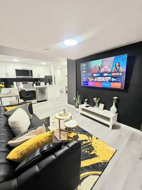 Modern 2BR Private Basement Suite Edmonton - Image 1