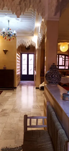 Guest house Le petit jardin Marrakech - Indgang