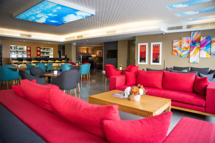 Efeler Hotel - Zona de estar del vestíbulo