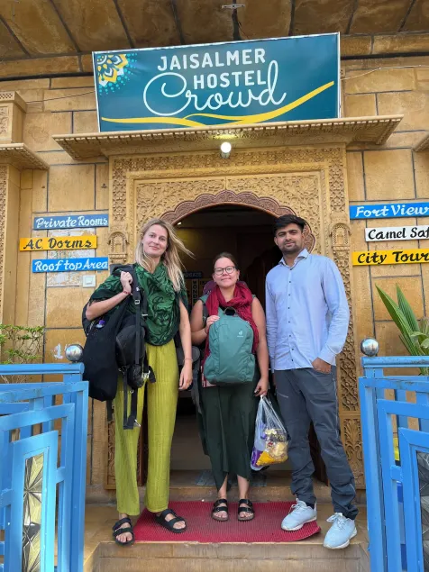 Jaisalmer Hostel Crowd - Image 1