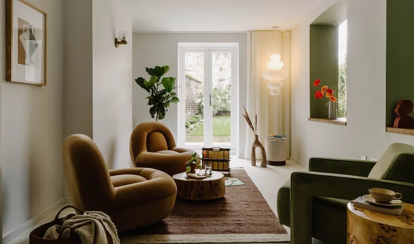 Mason & Fifth, Primrose Hill - Siddeområde i lobbyen