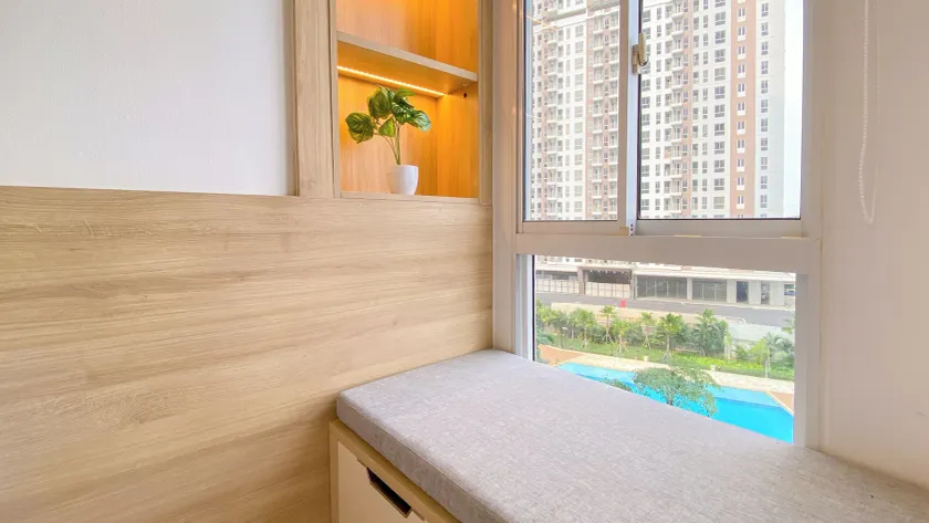 Combined And Big Studio At Tokyo Riverside Pik 2 Apartment - Værelse