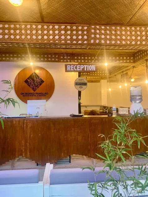 On Board Panglao Beach Hostel & Resort - Réception