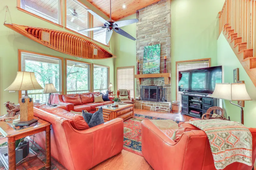 Riverfront Cabin on 2 Acres in Glenwood! - Image 1