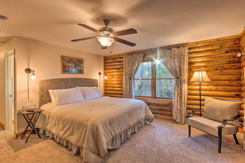 Blue Ridge Mtn Cabin Near Hiking & Biking Trails! - Innvendig