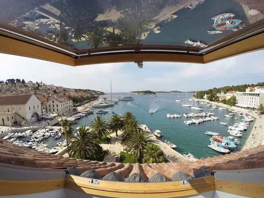 Hvar attic modern design - town center with a great view - Image 1