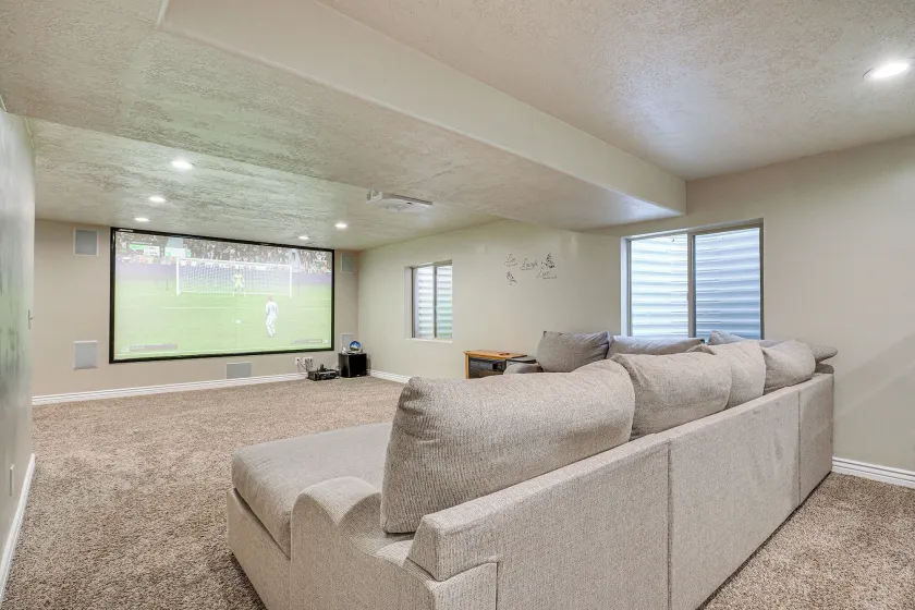 Home Theater & Patio: South Jordan Basement Unit - Image 1